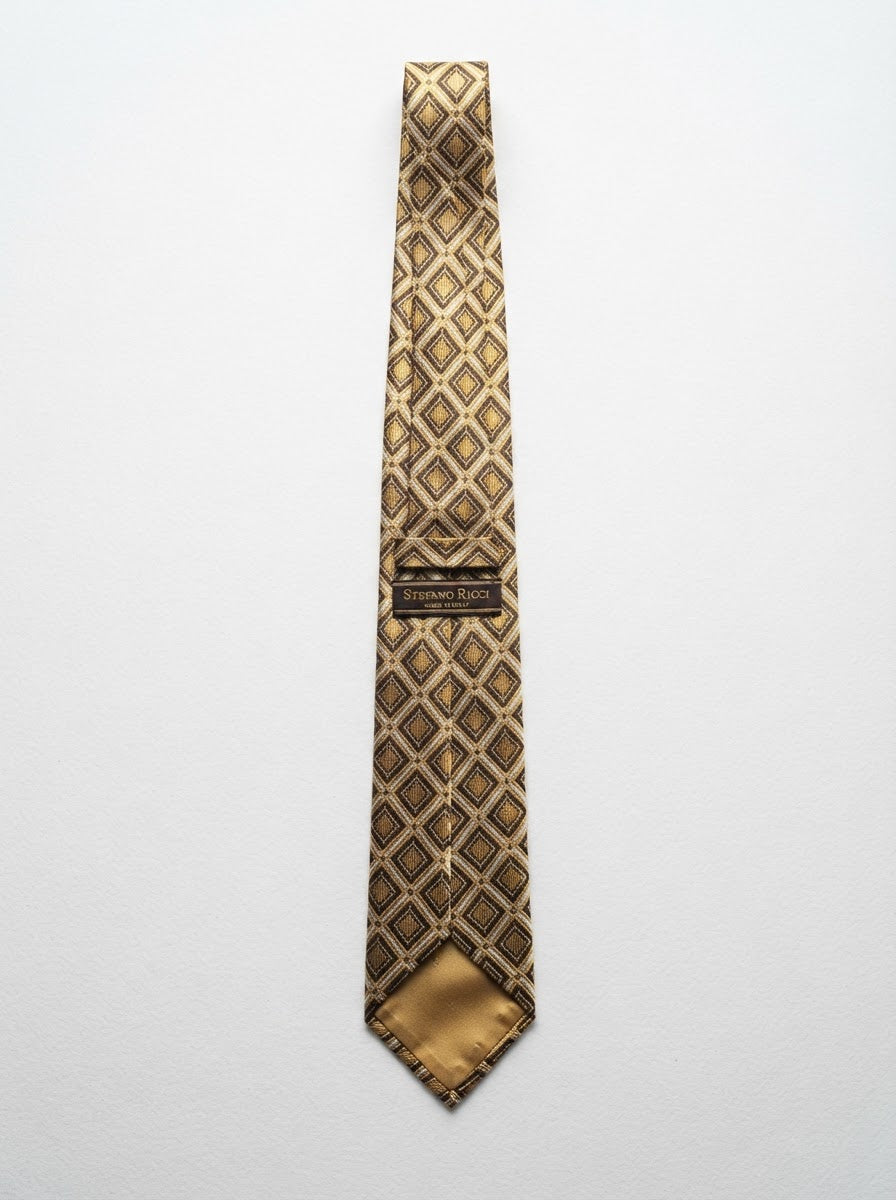 Paisley Microfiber Vest & Tie Set MV400 — Chocolate Brown Paisley