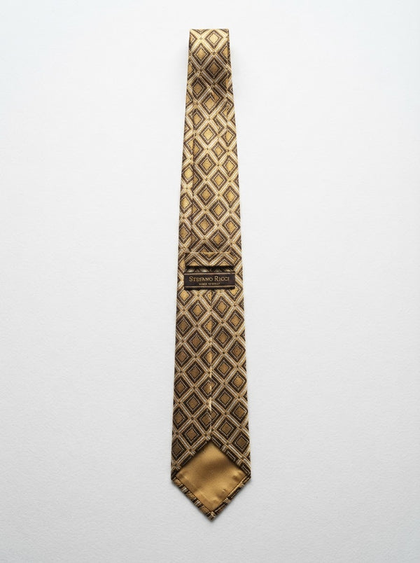 Paisley Microfiber Vest & Tie Set MV400 — Chocolate Brown Paisley