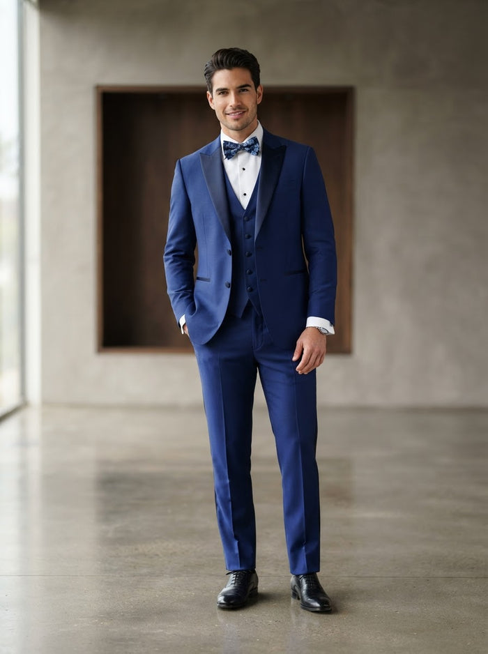 Ted Stanford 701 Brooks Cobalt Blue Tuxedo — Cobalt