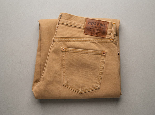 Enzo Tovare Alpha-491 Colored Denim — Natural