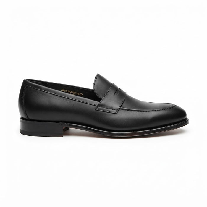 Vangelo TUX-4 Matte Slip-On — Black Matte Leather