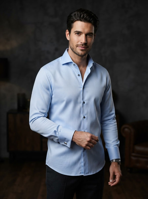 St. Patrick SPSS Slim Fit Shirt — Sky Blue