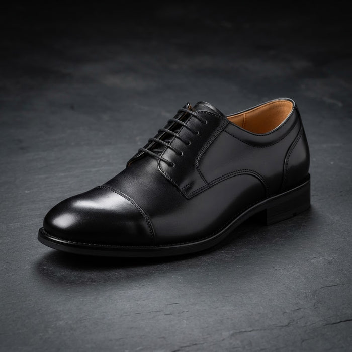 Bravo William-1 Boys Patent Dress Loafer — Black Patent Shining Leather