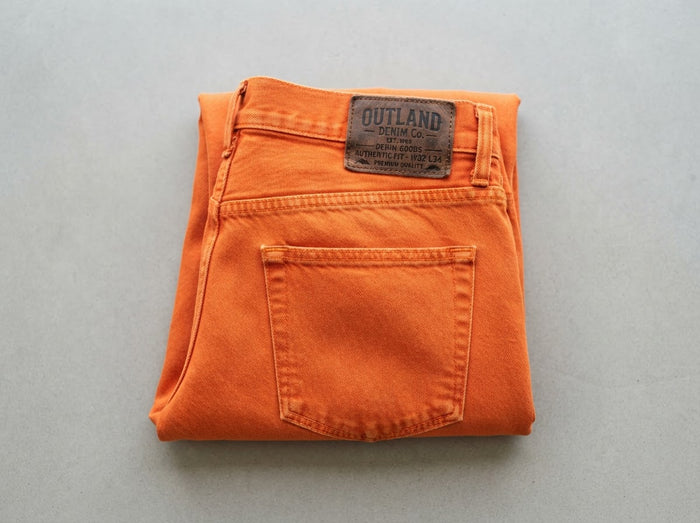 Enzo Tovare Alpha-492 Colored Denim — Light Camel