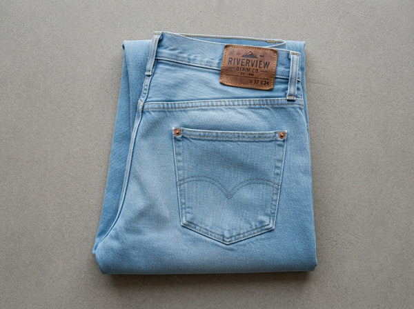 Enzo Tovare Alpha-503 Colored Denim — Dark Blue