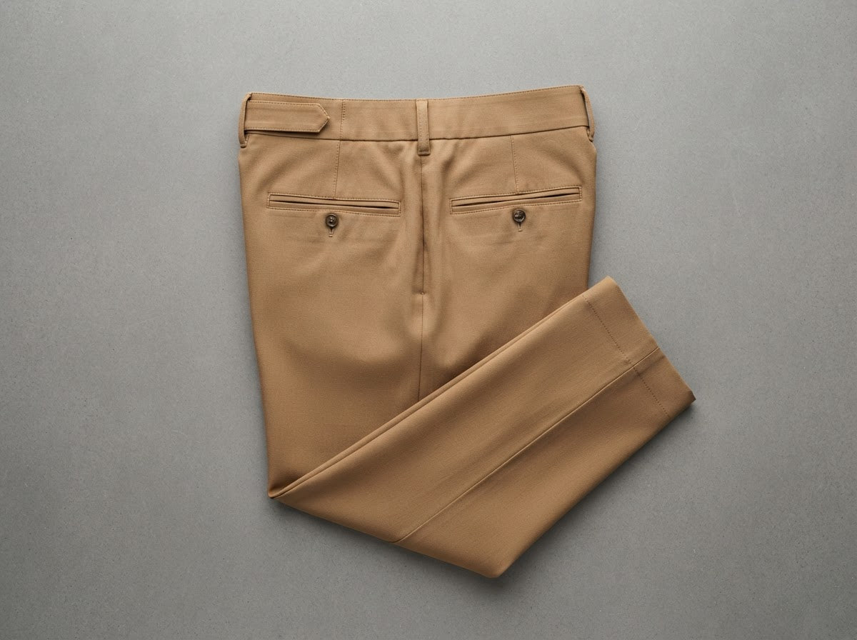 Enzo Tovare Tokyo-3 4-Way Stretch Pants — Tan