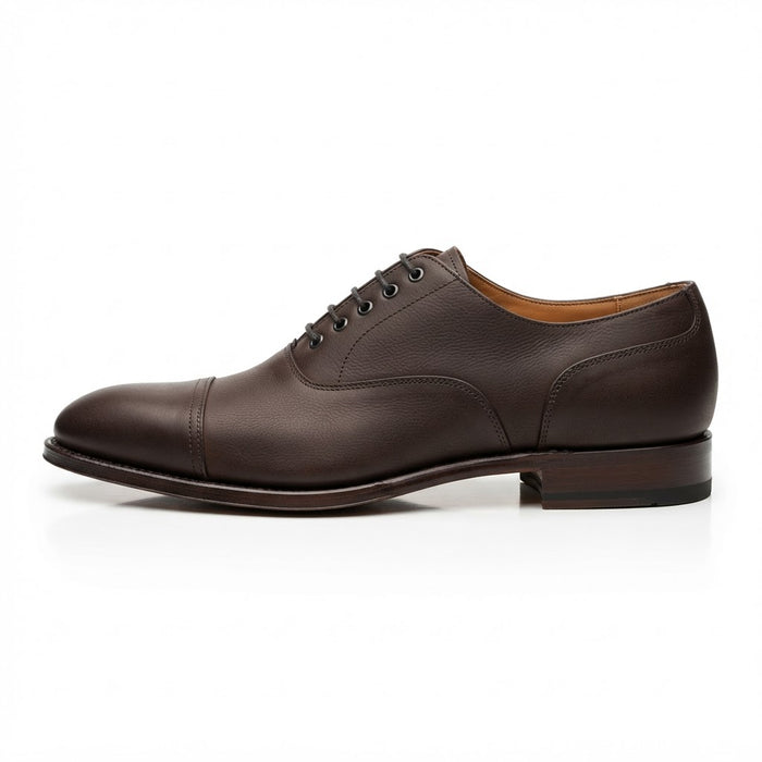 Vangelo TAB-1 Cap Toe Formal Lace — Light Brown Matte Leather